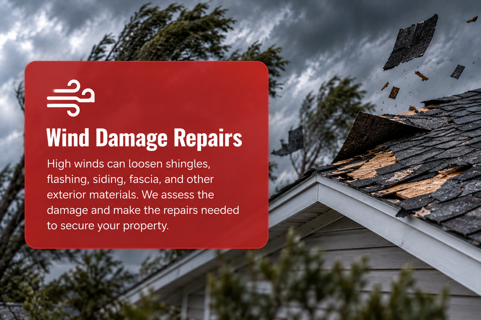 Wind Damage Repairs